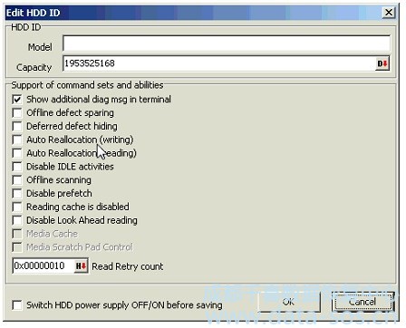 PC-3000 HDD. Seagate F3 arch. 人工恢复编译器