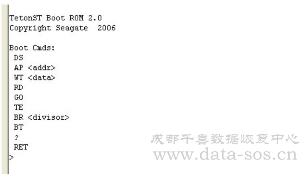 希捷 F3系列 Flash ROM短接点