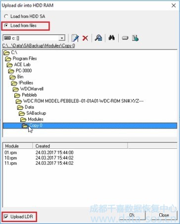 PC-3000 for HDD. 如何处理西数2.5″硬盘的”VSC ERR INV FUNC CODE REQ“错误