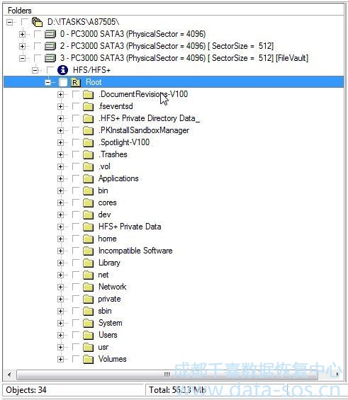 使用PC-3000 Data Extractor解密Apple FileVault实例